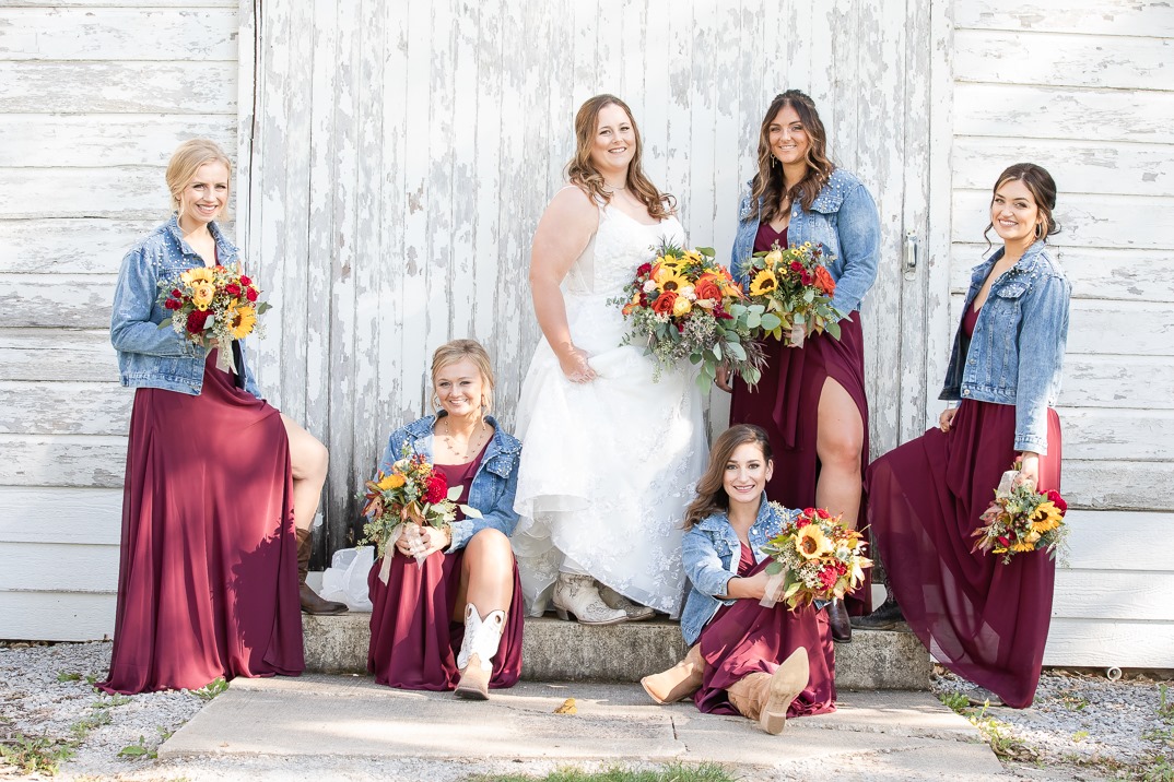 Maddie & Mitch's Wedding at Cedar County Fairgrounds in Tipton, IA