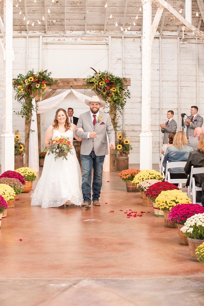 Maddie & Mitch's Wedding at Cedar County Fairgrounds in Tipton, IA