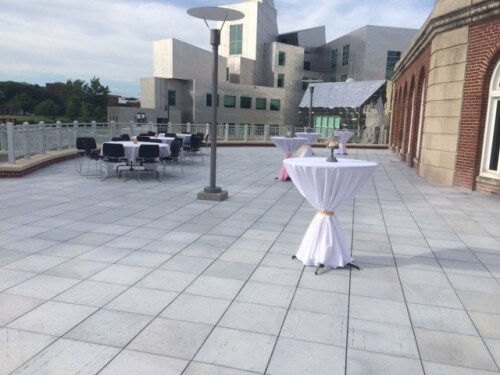 Patio at the IMU