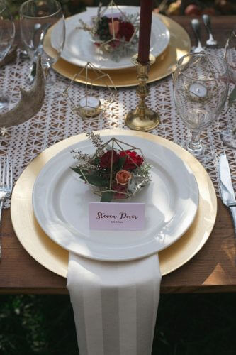 Place Setting Close-up