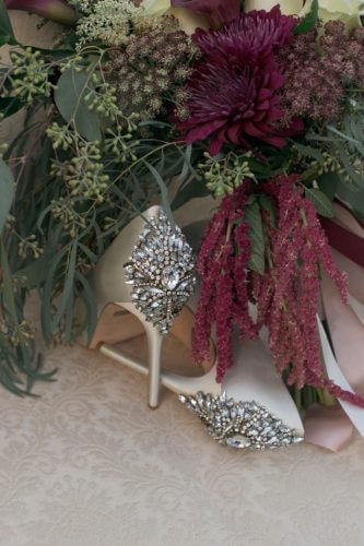 Shoes & Bouquet