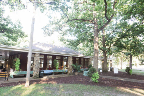 gina & justin wedding outdoor seating