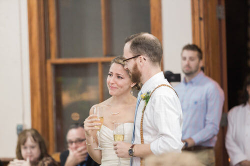 gina & justin wedding toasts