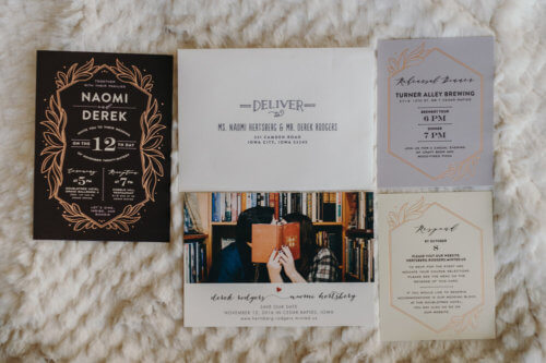 Naomi & Derek's Invitation Suite