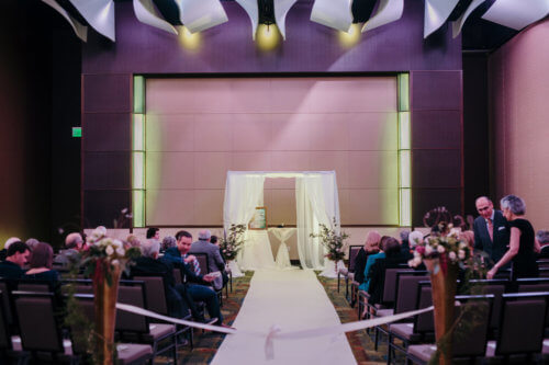 Wedding Ceremony at the DoubleTree