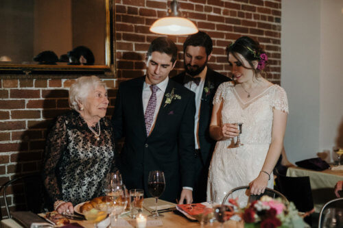 Blessing the Challah Bread