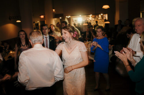 Dancing with the bride