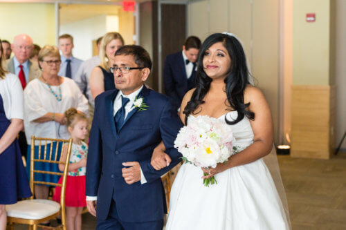 Bride & her dad