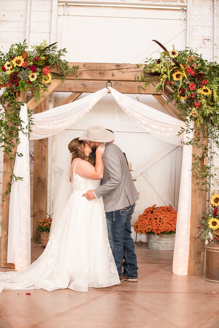 Maddie & Mitch's Wedding at Cedar County Fairgrounds in Tipton, IA