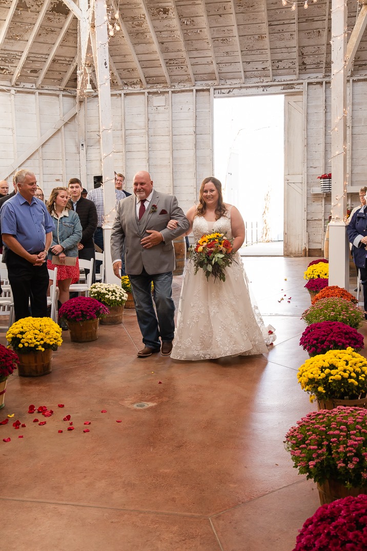 Maddie & Mitch's Wedding at Cedar County Fairgrounds in Tipton, IA