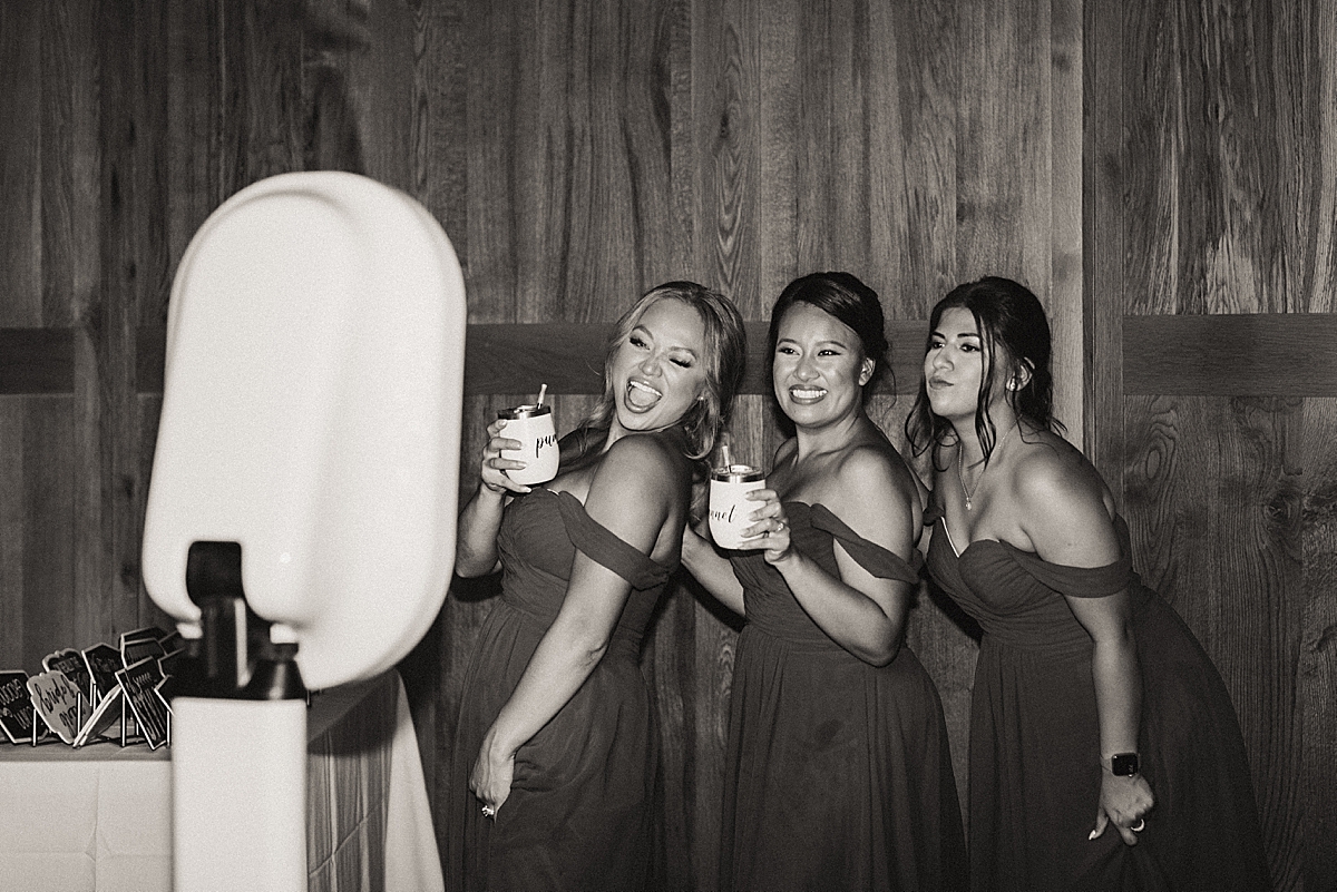 bridesmaids photo booth