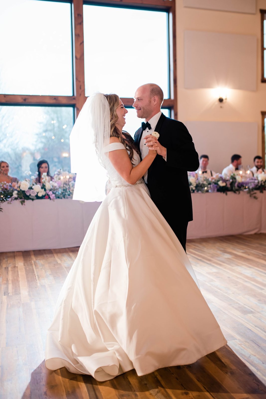 Bride and grooms first dance.