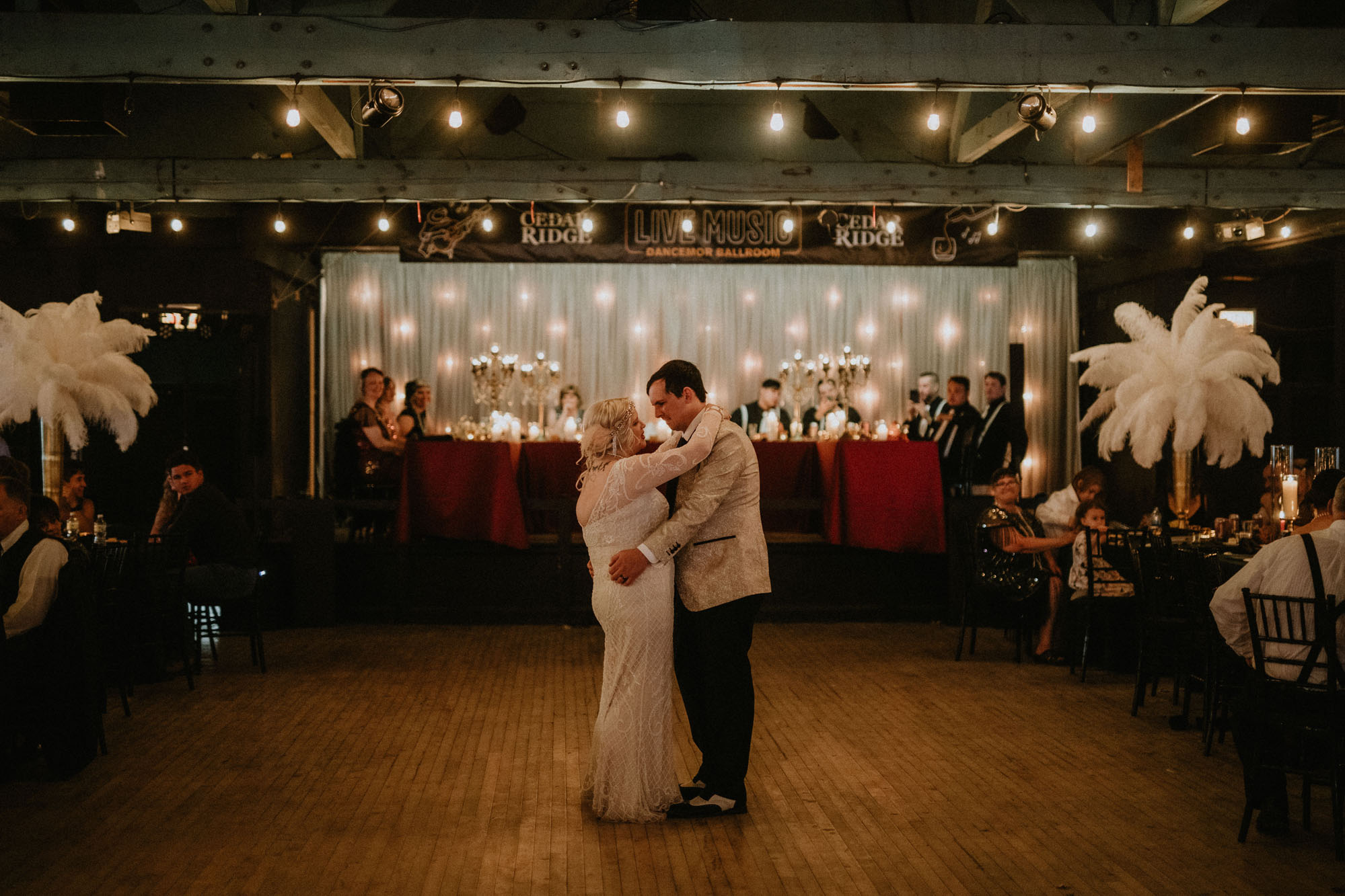 Katie & Nick's Wedding At Dancemor Ballroom In Swisher, Iowa